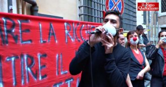 Copertina di I lavoratori dello spettacolo in protesta sotto il Mibact: “Il governo in otto mesi non ha fatto nulla, Franceschini si dimetta”