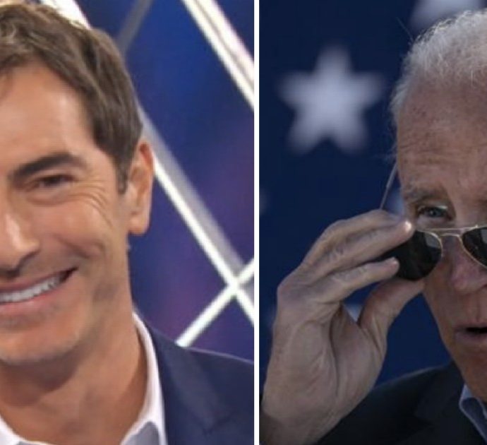 La triste storia di come la tv italiana si è persa l’elezione di Joe Biden presidente (a parte Marco Liorni)