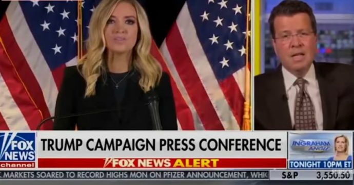 Anche Fox taglia la portavoce di Trump che parla di brogli: “Non possiamo trasmettere disinformazione”