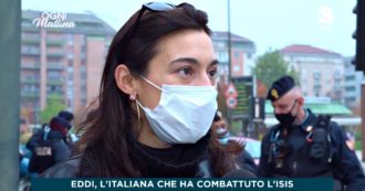 Copertina di Parla Eddi, l’italiana che ha combattuto l’Isis: “Socialmente pericolosa per il Tribunale di Torino, sono in lockdown forzato da 8 mesi”