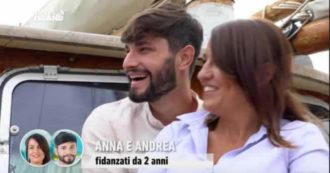 Copertina di Temptation Island, Anna Boschetti rivela: “Ero incinta di Andrea Battistelli ma ho perso il bambino”. Lui si infuria in diretta