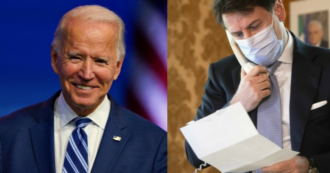 Copertina di La telefonata tra Conte e Biden: “Fortissima volontà di collaborare nelle sfide globali”. L’intesa su sviluppo più equo e clima