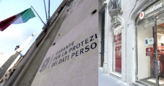 Copertina di Vodafone multata dal Garante privacy per trattamento illecito dei dati dei clienti: deve pagare 12,2 milioni di euro