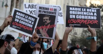 Copertina di Anatema del Machu Picchu. Via sei presidenti in 30 anni