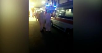 Copertina di Ambulanze in coda nella notte davanti al pronto soccorso di San Giovanni Rotondo: la video-testimonianza di un soccorritore