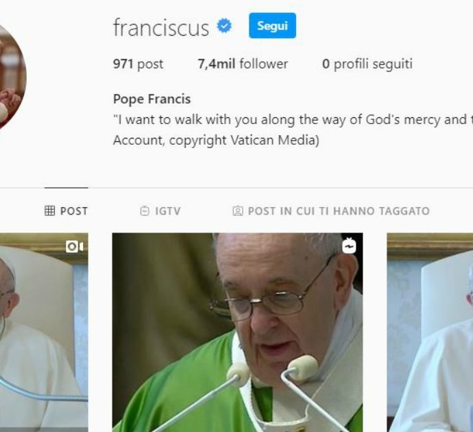 Vaticano, avviata un’indagine interna dopo il like dell’account Instagram del Papa alla foto della modella Natalia Garibotto. Ipotesi attacco hacker