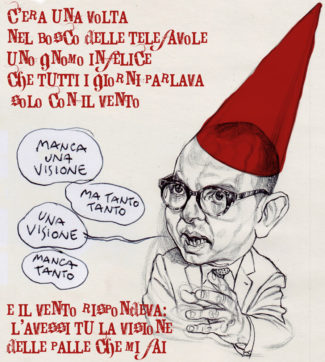 Copertina di La vignetta di Mannelli