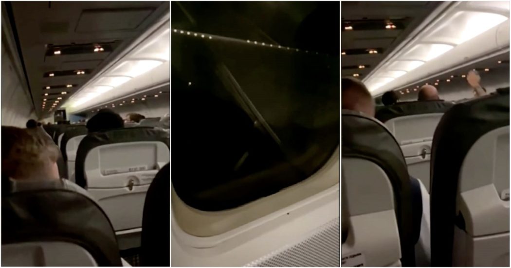 L’aereo della Lazio vola nella tempesta di Crotone. Il video girato dai giocatori a bordo: panico prima dell’atterraggio