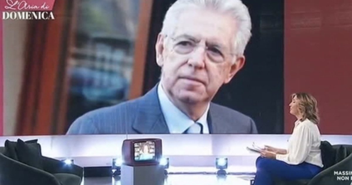 Mario Monti telefona in diretta e interrompe Elsa Fornero: Myrta Merlino basita