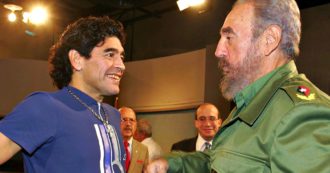 Copertina di Maradona, morto il 25 novembre come il suo “secondo padre” Fidel Castro e l’altro ribelle George Best