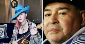 Copertina di “Madonna è morta”: scambiano la cantante per Maradona. Il caos social