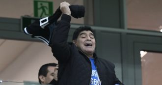 Copertina di Diego Maradona Jr.: “Così ho saputo che mio padre era morto”