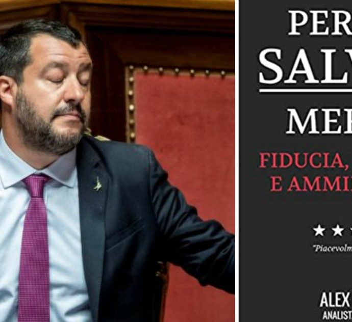 Su Amazon è in vendita un libro “particolare” su Matteo Salvini: 110 pagine completamente bianche