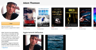 Copertina di Adam Thomson, un self-publisher da un milione di pagine lette
