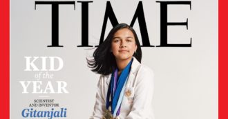 Copertina di Time, la “giovane dell’anno” è una scienziata 15enne: ha ideato un dispositivo per trovare il piombo nell’acqua