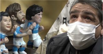 Copertina di Napoli, riaprono le botteghe di San Gregorio Armeno. C’è anche il fratello di Maradona: “Qui per ricambiare l’amore della città per Diego”