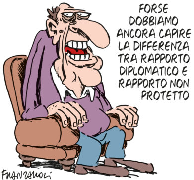 Copertina di La vignetta di franzaroli