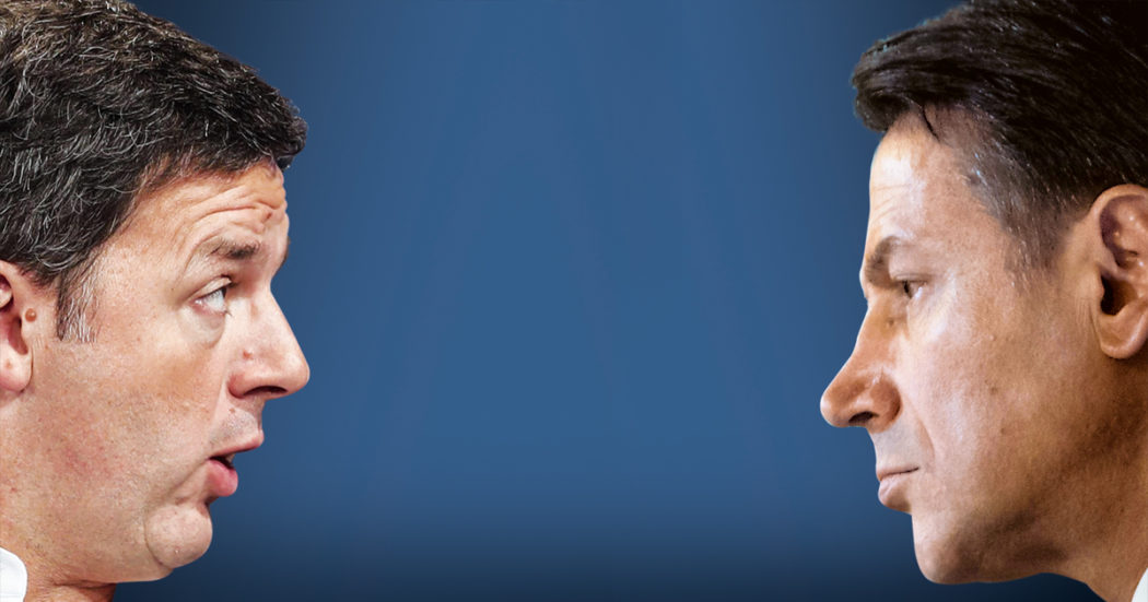 Renzi provoca la crisi e spiega perché: non sopporta Conte. Gli attacchi al premier sono il 1° punto della conferenza stampa: “La democrazia non è un reality show”
