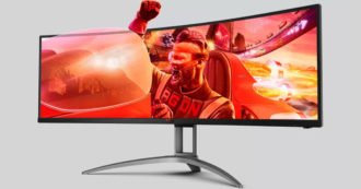 Copertina di Da AOC un nuovo monitor curvo da 49 pollici per gli amanti del gaming