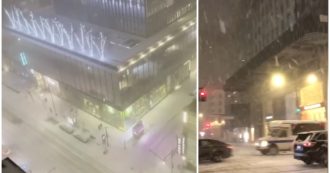 Copertina di Tempesta di neve su New York: la città imbiancata come non si vedeva da anni – Video