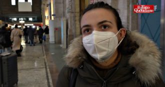 Milano, in Centrale viaggiatori in partenza per il Sud ma niente ressa: “Non è una fuga, torniamo per salutare le nostre famiglie in sicurezza”