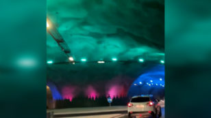 Copertina di Alle isole Faroe la prima rotonda sottomarina: l’imponente costruzione all’interno del nuovo tunnel lungo 11 chilometri. Il video