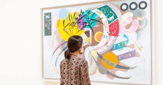 Copertina di Mostre, Kandinsky nomade e rivoluzionario: il tour online nella mostra del Guggenheim di Bilbao