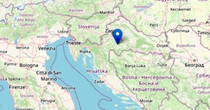 Terremoto in Croazia, scossa di magnitudo 5.2 con epicentro a Petrinja: avvertita in tutto il Friuli