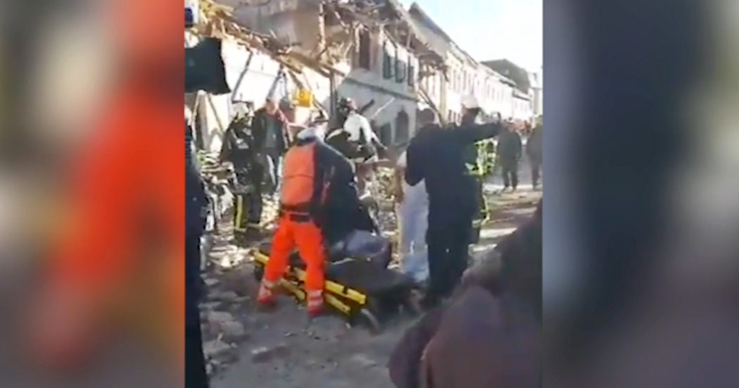 Terremoto in Croazia, edifici crollati e macerie dopo la forte scossa a Petrinja – Video