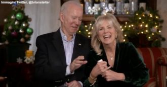 Copertina di Auguri con gaffe per Biden e la moglie, in diretta sulla Abc per la fine del 2020 non riescono a lanciare i coriandoli