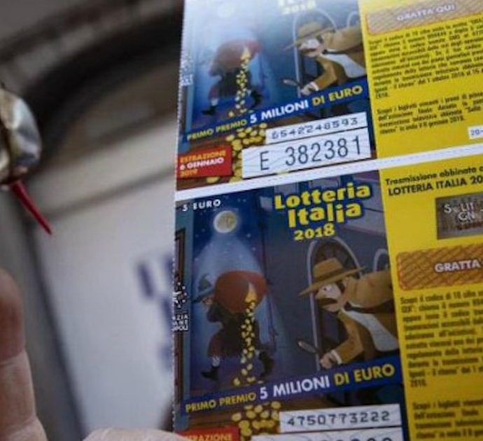 Lotteria Italia 2020-2021, questa sera su Rai1 l’estrazione. Venduti solo 4,6 milioni di tagliandi, mai così pochi dal ’78