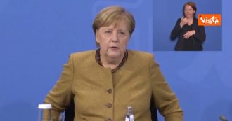 Copertina di Germania, la cancelliera Merkel ai tedeschi: “Dobbiamo limitare i contatti al minimo assoluto”
