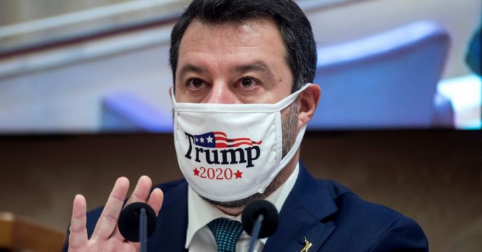 In fuga da Donald: Salvini rinnega l’amico e QAnon