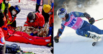 Copertina di Adelboden, lo sciatore Tommy Ford cade di testa e si schianta contro le pareti laterali