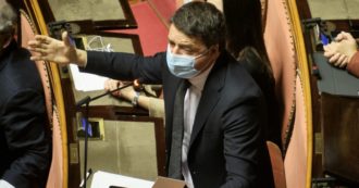 Copertina di Governo, la nuova offensiva di Renzi: “Conte sprezzante, se vuole la conta in Parlamento fa un errore politico e numerico”