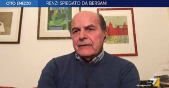 Copertina di Governo, Bersani su La7: “Renzi punta alla crisi per acquisire centralità. Con Conte sta usando la stessa retorica che adottò con Enrico Letta”