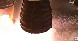 Copertina di Nasa, il test del razzo lunare fa flop: i motori si spengono dopo poco più di un minuto