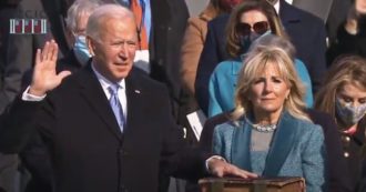 Joe Biden ha giurato: è il 46° presidente degli Stati Uniti. “Aiutatemi a unire l’America, c’è molto da ricostruire. Il mondo ci guarda”. Trump lascia la Casa Bianca ma promette: “Torneremo, in qualche modo”