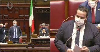 Copertina di “Non avete idea di cosa voglia dire alzarsi alle 6 del mattino…”. Caos alla Camera per l’intervento di Donno (M5s): Fico sospende la seduta