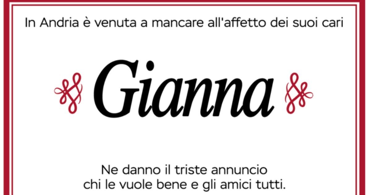 Taffo rifà il manifesto funebre per Gianna, transgender che i parenti avevano indicato col nome maschile