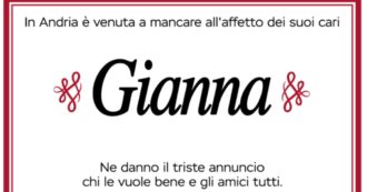 Copertina di Taffo rifà il manifesto funebre per Gianna, transgender che i parenti avevano indicato col nome maschile
