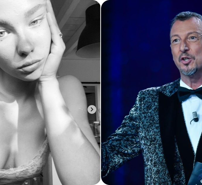 Sanremo 2021, Matilda De Angelis sul palco dell’Ariston al fianco di Amadeus: ecco chi è la protagonista di The Undoing