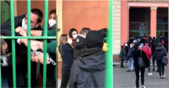 Copertina di Roma, tensione al liceo Kant. Un centinaio di studenti hanno occupato l’istituto: tafferugli con la polizia