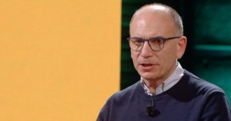 Copertina di Vaccini, Enrico Letta a Propaganda Live: “In Francia dicono che li abbiamo strabattuti”. Mentre sulla crisi: “Irresponsabile”