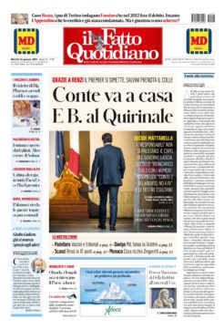 Conte va a casa. E B. al Quirinale