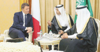 En plena crisis del gobierno, Matteo Renzi viaja a Riad para una conferencia de 20 minutos.  Es miembro de la junta directiva de una fundación saudí que promovió el evento.
