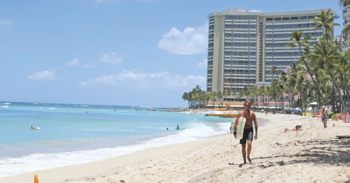 Copertina di Miracolo alle Hawaii, ma il paradiso lì è solo per gli squali: il romanzo amato da Obama