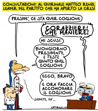 Renzi oggi al Colle