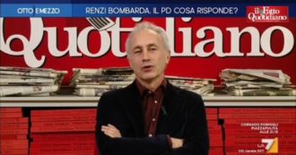 Copertina di Renzi, Travaglio su La7: “Ha usato Quirinale come palco per comiziaccio sconclusionato. Ha fregato italiani, alleati e i 48 parlamentari di Italia Viva”
