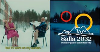 Copertina di Clima, la città più fredda della Finlandia si candida alle Olimpiadi estive 2032: lo spot-provocazione che fa riflettere – Video